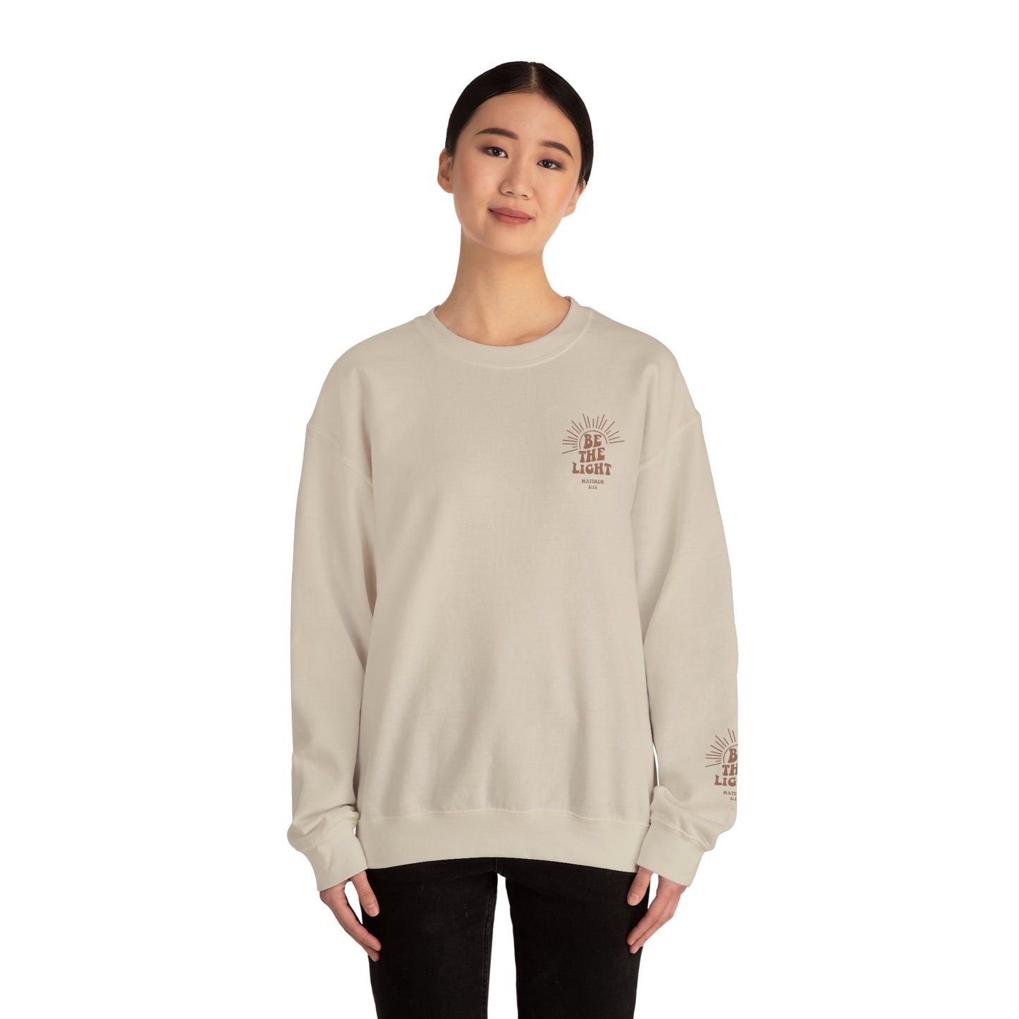 Be The Light Crewneck Sweatshirt