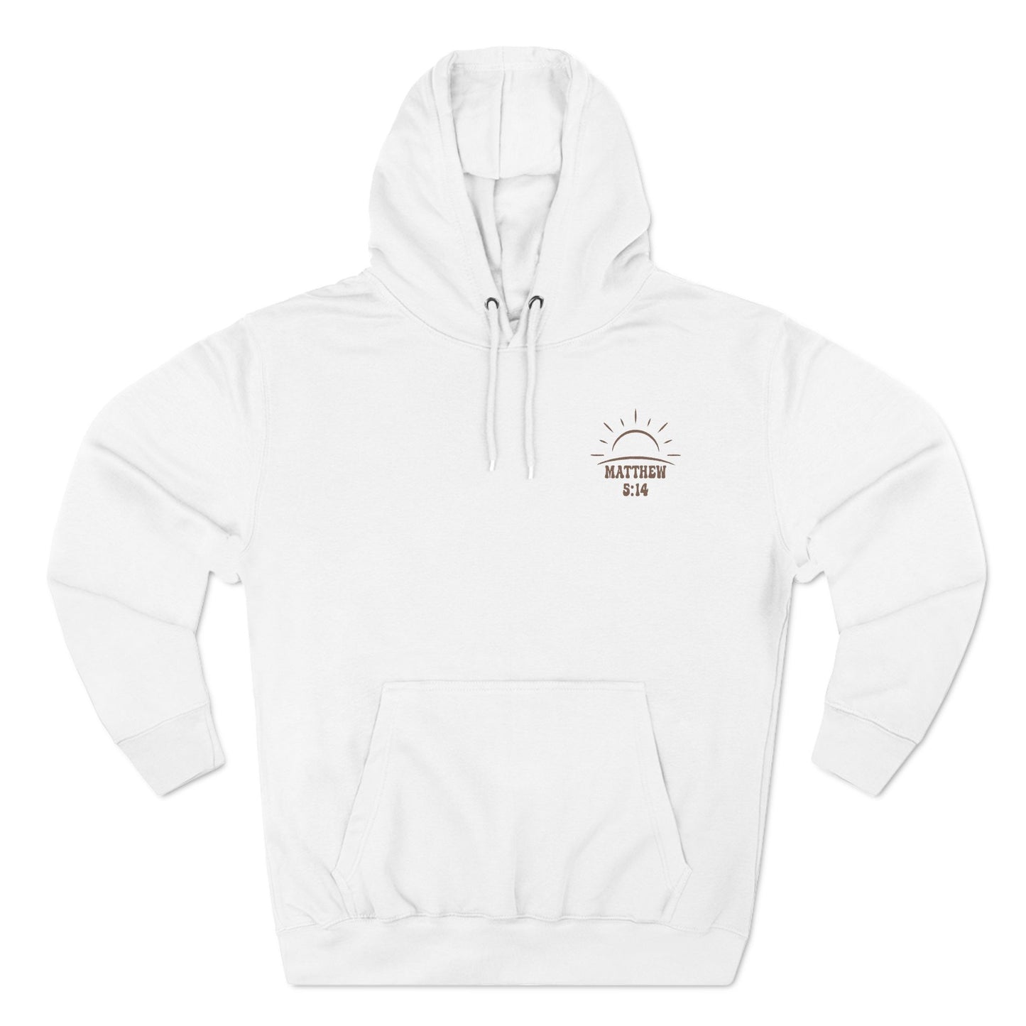 Be The Light Three-Panel Fleece Hoodie