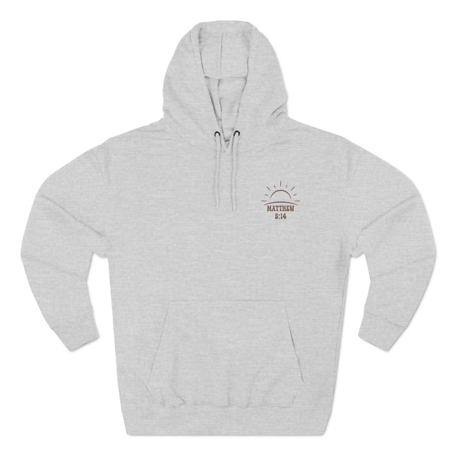 Be The Light Three-Panel Fleece Hoodie