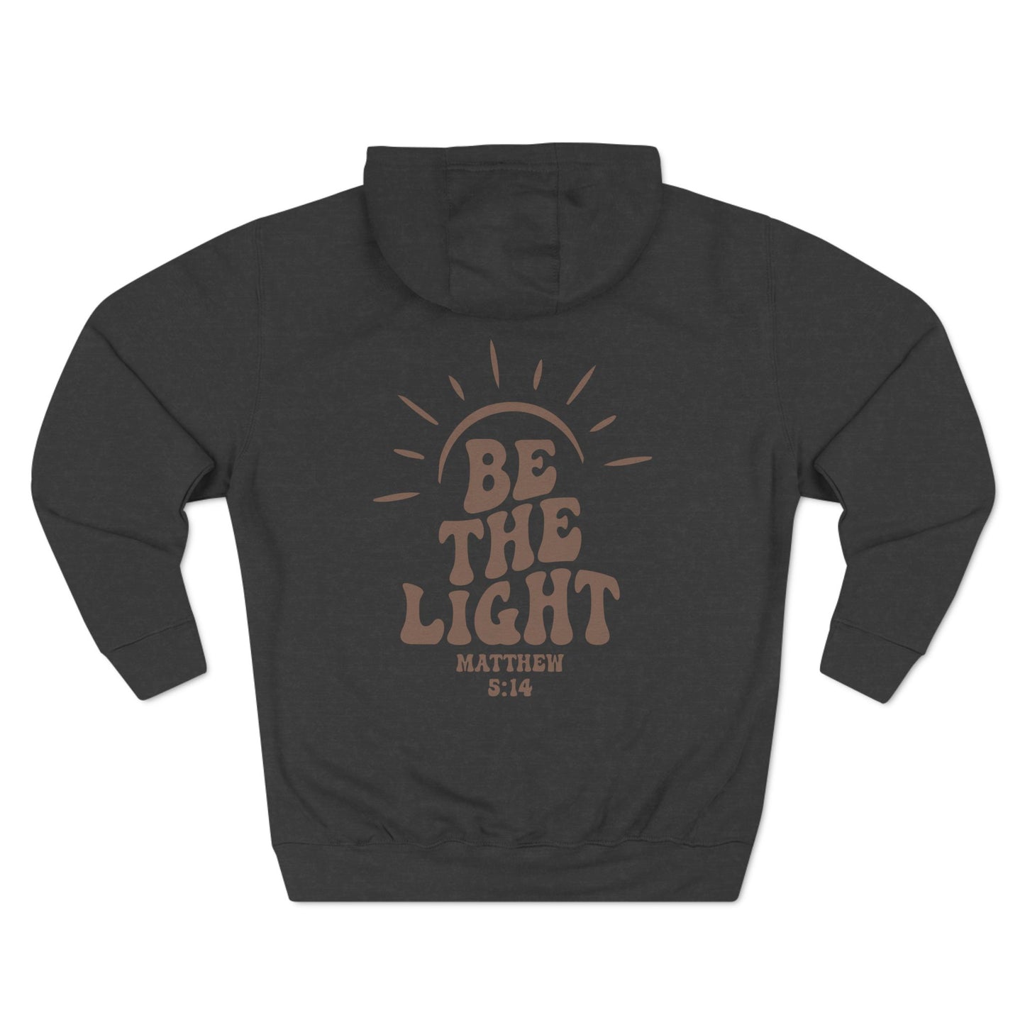 Be The Light Three-Panel Fleece Hoodie