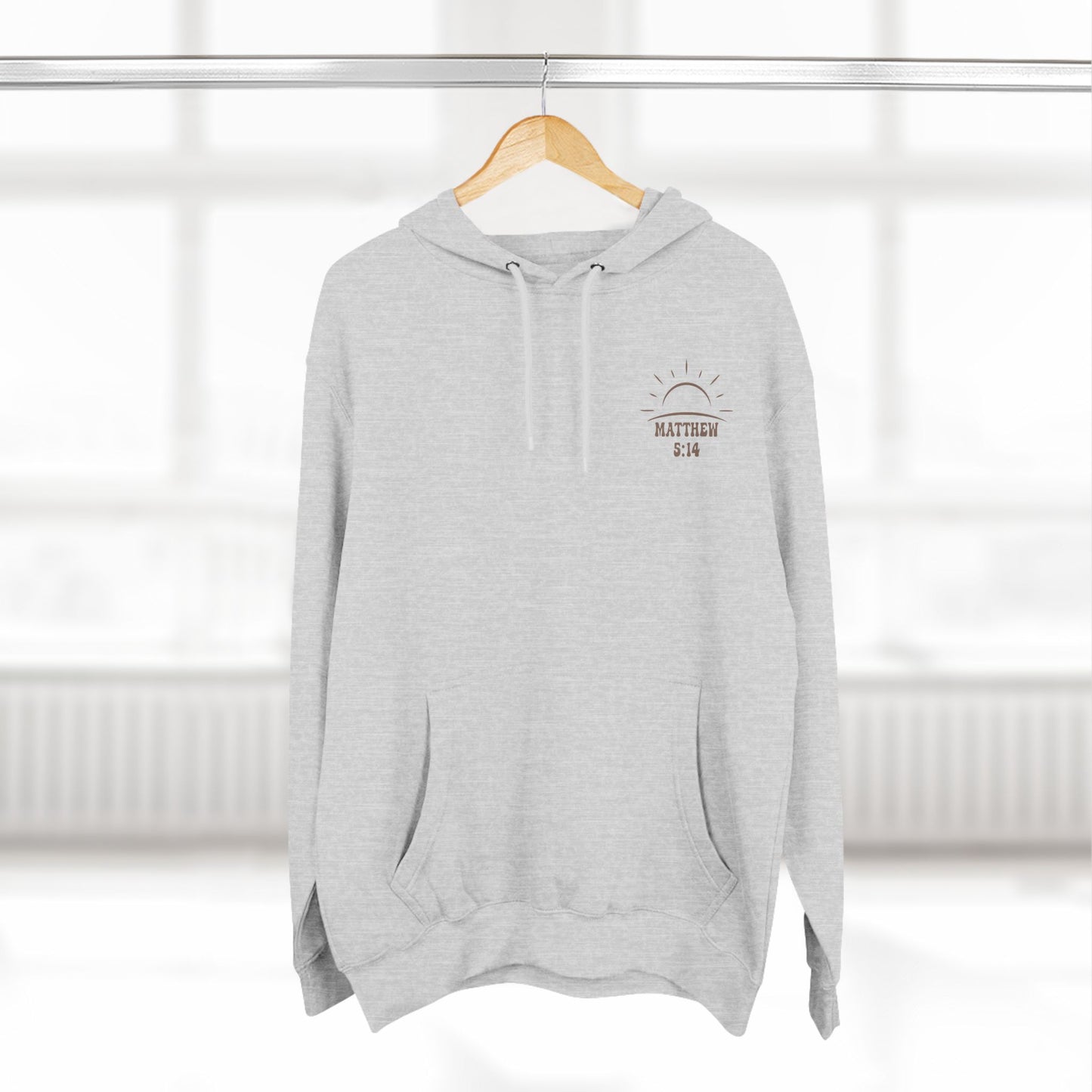 Be The Light Three-Panel Fleece Hoodie