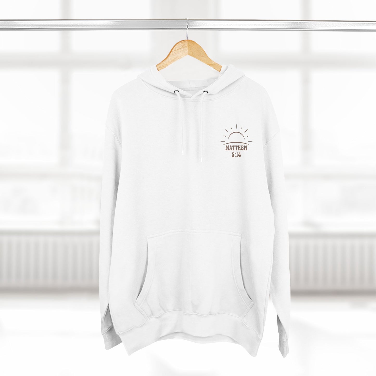 Be The Light Three-Panel Fleece Hoodie