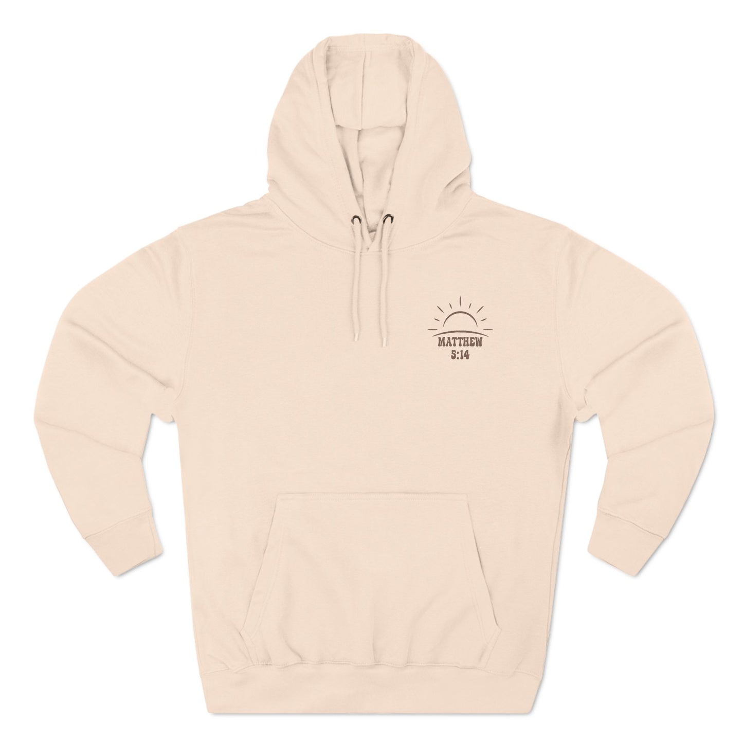 Be The Light Three-Panel Fleece Hoodie