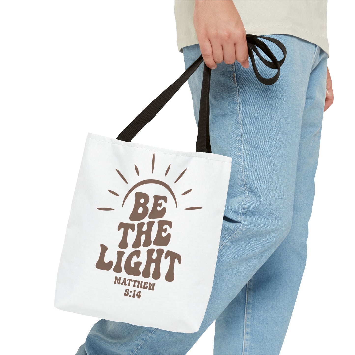 Be The Light Tote Bag