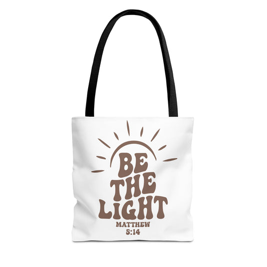 Be The Light Tote Bag